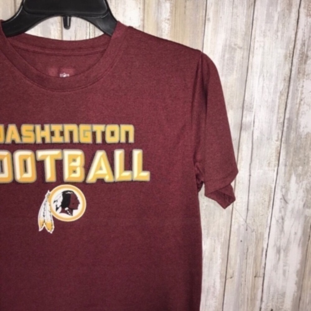 NFL Washington Football Team Red Tee Kids XL - Picture 3 of 5